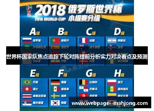世界杯国家队焦点追踪下轮对阵提前分析实力对决看点及预测 世界杯国家队焦点追踪下轮对阵提前分析实力对决看点及预测